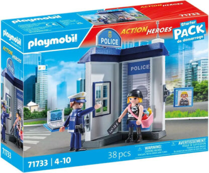 Playmobil Starter Pack Δωμάτιο εξακρίβωσης στοιχείων συλληφθέντων
