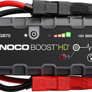 NOCO GB70 Boost 12V 2000A Jump Starter starter device with integrated 12V/USB battery
