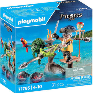 Playmobil Burnham Raiders - Ιππότης και άλογο της φωτιάς