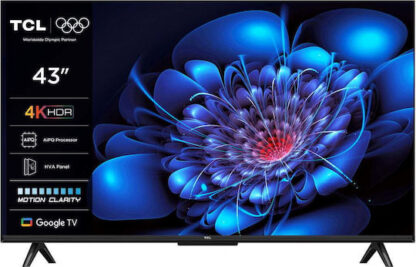 TCL 43P69K TV 109.2 cm (43 ) 4K Ultra HD Smart TV Wi-Fi Black