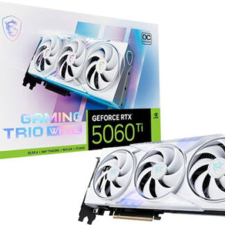 VGA MSI GeForce® RTX 5060 TI 16GB GAMING TRIO OC WHITE