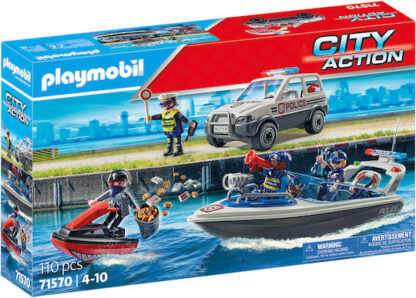 Playmobil Θαλάσσια αστυνομική καταδίωξη **