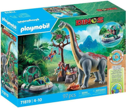 Playmobil Βραχιόσαυρος και Χόβερκραφτ
