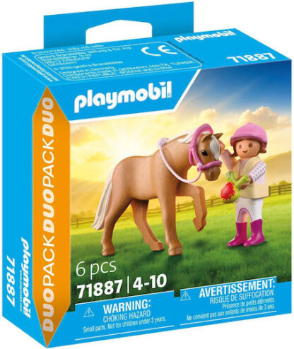 Playmobil DuoPack Κοριτσάκι με πόνυ