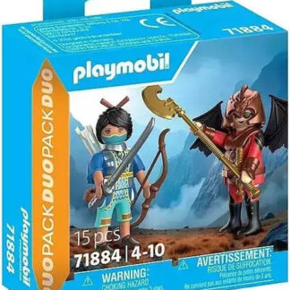 Playmobil DuoPack Αγρότισσα και παιδάκι με μοσχαράκι
