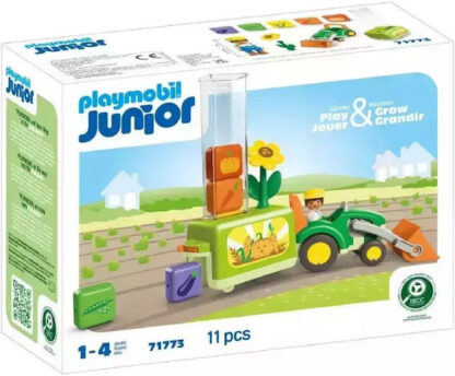 Playmobil JUNIOR: Τρακτέρ με λαχανικά