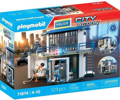 Playmobil Αστυνομικό Τμήμα με δωμάτιο ερευνών