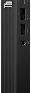 Lenovo ThinkCentre M70q Gen 5 Intel® Core™ i3 i3-14100T 8 GB DDR5-SDRAM 256 GB SSD Windows 11 Pro Mini PC Black