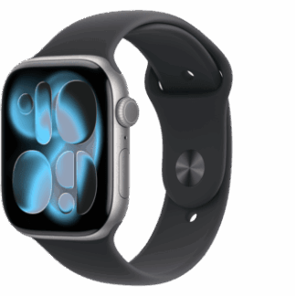Apple Watch Series 11 GPS 42mm Alu grau Sport sw M/L