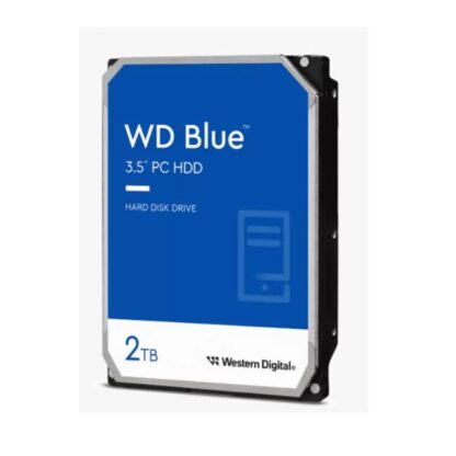 WD BLUE PC Desktop HDD 2TB SATA Cache 64MB (WD20EARZ)