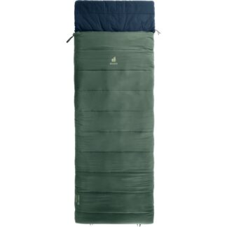 Deuter Orbit SQ -5 synthetic sleeping bag (200 cm) right-handed - ivy/ink