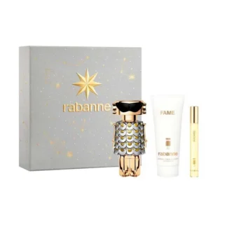 Rabanne 1 Million Eau De Toilette Spray 100ml Set 3 Pieces