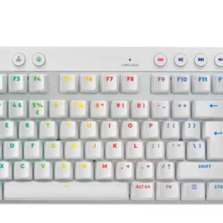 Logitech G PRO X TKL Rapid keyboard Gaming USB QWERTY US International White