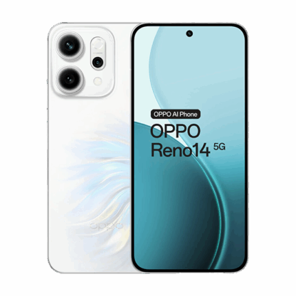 Oppo Reno14 5G Dual Sim 12GB RAM 256GB - Opal White