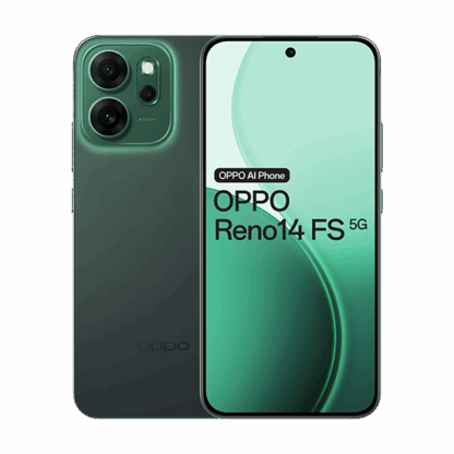 Oppo Reno14 FS 5G Dual Sim 12GB RAM 512GB - Luminous Green