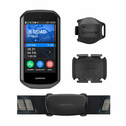 Garmin Edge 1050 3.5 GPS Bundle - Black