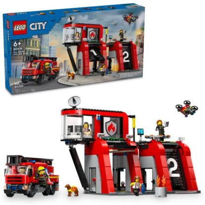 LEGO Caserma dei pompieri e autopompa (60414)