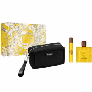 Versace Eros Pour Homme Eau De Toilette Spray 100ml Set 3 Pieces