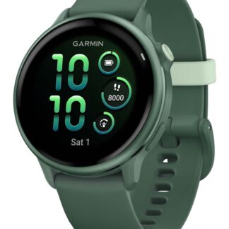 Garmin vÃ­voactive 6 3.05 cm (1.2 ) AMOLED 42 mm Digital 390 x 390 pixels Touchscreen Green Wi-Fi GPS (satellite)