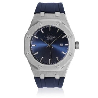 Classic Fusion Grey Rubber Strap watch
