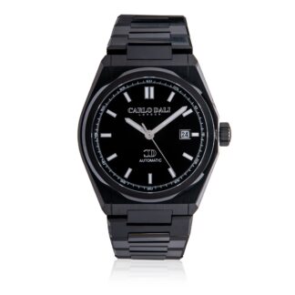 "ROYAL POSEIDON ONE" SILVER & BLUE METAL WATCH