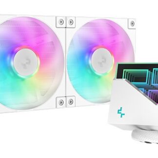 DeepCool LT240 Processor All-in-one liquid cooler 12 cm White 1 pc(s)