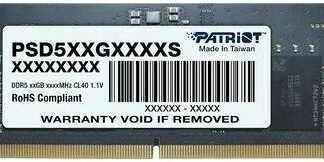 RAM Patriot Signature 32GB (1x32GB) DDR5 5600MHz CL46 SODIMM
