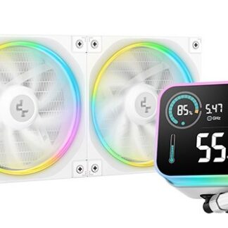DeepCool LP240 Computer case  Processor All-in-one liquid cooler 12 cm White 1 pc(s)