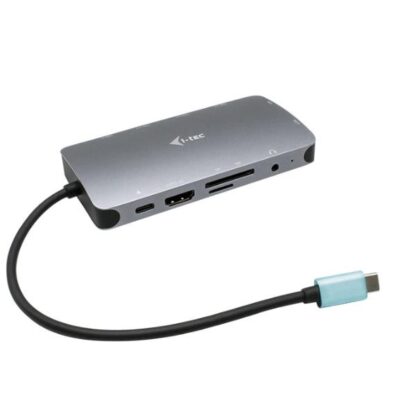 DOCKING STATION USB-C - HDMI+VGA+LAN+PD100W+ Alimentatore (C31NANOVGA100)