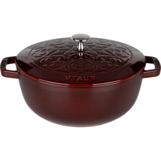 Staub La Marmite 24cm rund, Grenadine, Gusseisen