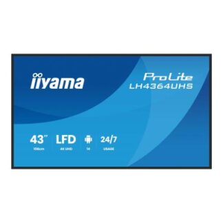 iiyama Digital Signage ProLite LH4364UHS-B1AG LH4364UHSB1AG (LH4364UHS-B1AG) iiyama Digital Signage ProLite LH4364UHS-B1AG LH4364UHSB1AG (LH4364UHS-B1AG)