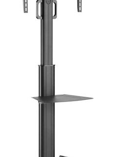 Techly Trolley Floor Support with Shelf LCD TV/LED 32-65