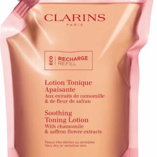 Clarins Soothing Toning Lotion Camomile & Saffron Flower (Very Dry or Sensitive Skin) Refill 400 ml