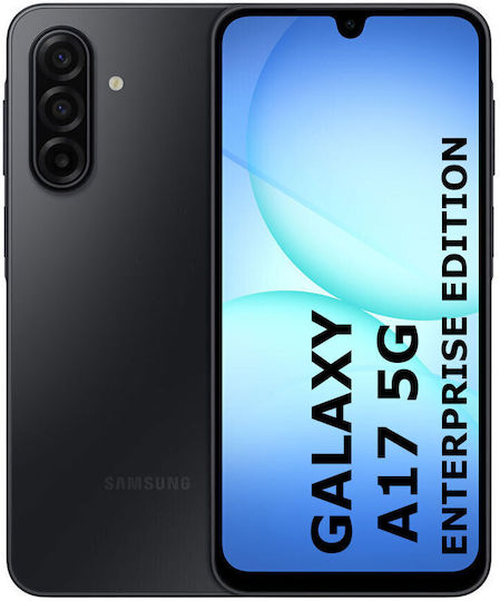 Samsung Galaxy A17 Enterprise Edition 5G Dual SIM (4/128GB) Μαύρο