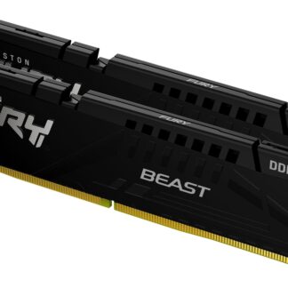 Kingston Technology FURY Beast 16GB 5200MT/s DDR5 CL40 DIMM (Kit of 2) Black Kingston Technology FURY Beast 16GB 5200MT/s DDR5 CL40 DIMM (Kit of 2) Black