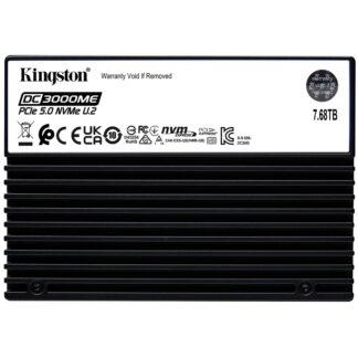 Kingston Technology 7.68TB DC3000ME U.2 PCIe 5.0 NVMe TCG Opal Enterprise SSD