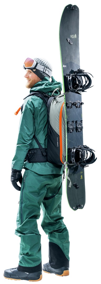 Deuter Alproof Lite 22L - tin/black + Garmin HRM Dual sensor Deuter Alproof Lite 22L - tin/black + Garmin HRM Dual sensor