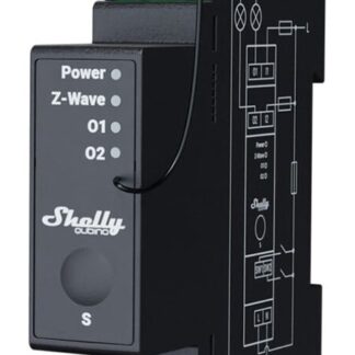 Shelly Qubino Wave Pro 2PM? electrical relay Black Shelly Qubino Wave Pro 2PM? electrical relay Black