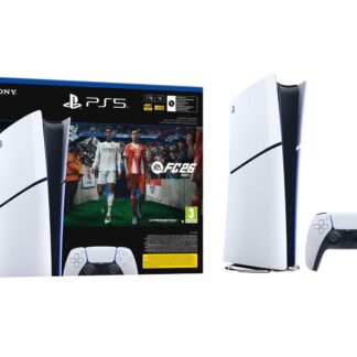 Sony PlayStation 5 Digital Edition FC26 Bundle 825 GB Wi-Fi Black  White