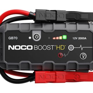 NOCO GB70 Boost 12V 2000A Jump Starter starter device with integrated 12V/USB battery