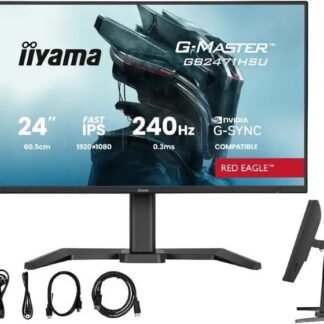 iiyama G-MASTER GB2471HSU-B1 computer monitor 60.5 cm (23.8 ) 1920 x 1080 pixels Full HD Black