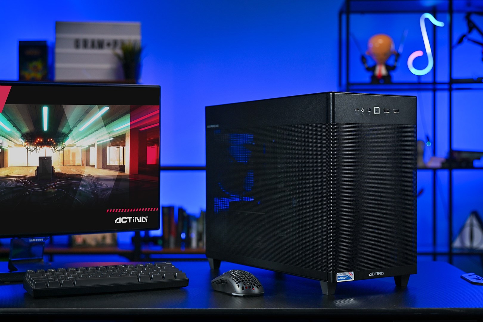 Actina 5901443430438 PC AMD Ryzen⢠5 7500F 32 GB DDR5-SDRAM 1 TB SSD NVIDIA GeForce RTX 5060 Ti Mini Tower Black Actina 5901443430438 PC AMD Ryzen⢠5 7500F 32 GB DDR5-SDRAM 1 TB SSD NVIDIA GeForce RTX 5060 Ti Mini Tower Black