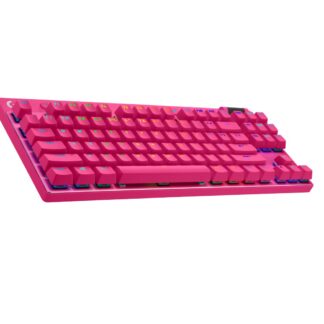 Logitech G PRO X TKL keyboard Gaming RF Wireless + Bluetooth QWERTY US International Pink