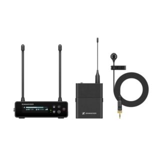 Sennheiser EW-DP ENG SET (R1-6) - camera set with plug-on transmitter and miniature transmitter with ME 2 microphone, 520–576 MHz