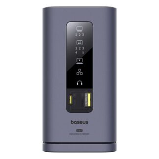 Baseus Spacemate Series 11-in-1 (MAC) Docking Station, Grau
