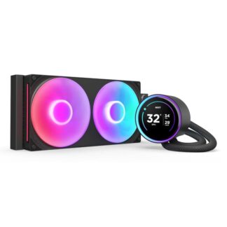 NZXT Liquid Cooler Kraken Elite 280 RGB Black Schwarz (2024) (RL-KR28E-B2) (RLKR28EB2) NZXT Liquid Cooler Kraken Elite 280 RGB Black Schwarz (2024) (RL-KR28E-B2) (RLKR28EB2)