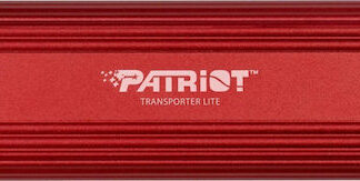 External Portable SSD PATRIOT MEMORY Transporter Lite 1TB USB3.2 Type-C 1000 MB/S (PTPL1TBPEC) Red