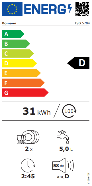 Bomann TSG 5704 D weiß Bomann TSG 5704 D weiß