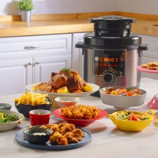 Tefal Turbo Cuisine & Fry CY7788 7.6 L Black 1200 W