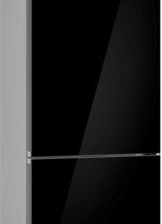 Bosch Serie 6 KGN49LBCF fridge-freezer Freestanding 440 L C Black